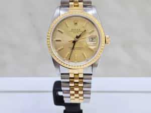 Ceas Rolex Oyster Perpetual Date Ref. 15223, ZEUS Amanet Militari — miniatura 9