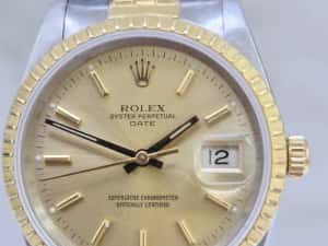 Ceas Rolex Oyster Perpetual Date Ref. 15223, ZEUS Amanet Militari — miniatura 10
