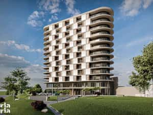 Apartament 2 camere + terasa 20mp, zona METRO, finisat — miniatura 3
