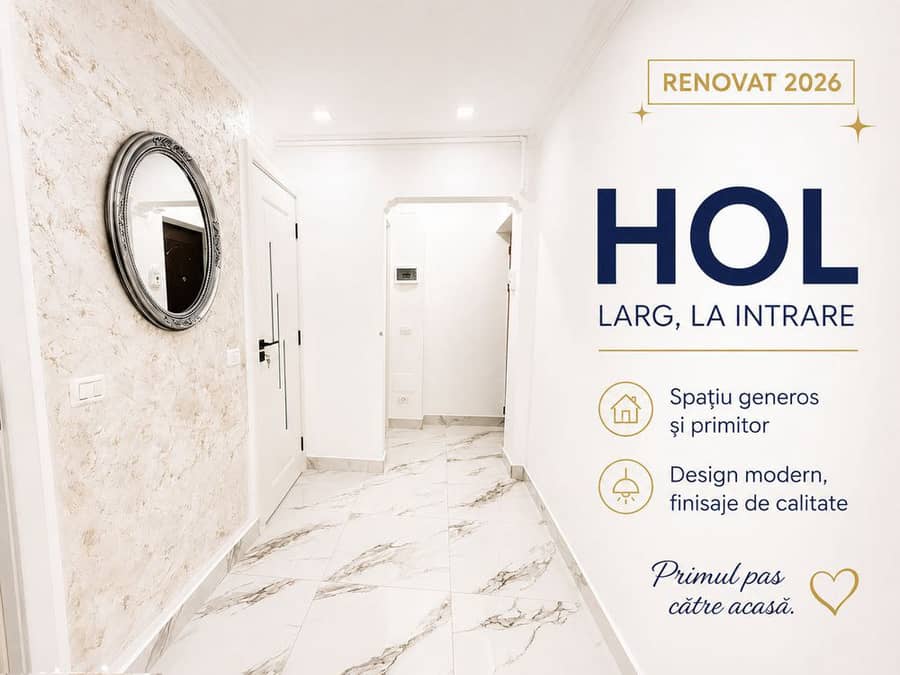 Apartament, 54 m² — fotografie 1 din 6