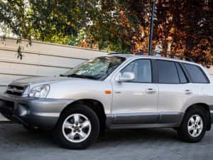 Hyundai Santa Fe 2006 4x4 Diesel 2.0 Piele Trapa — miniatura 9