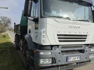 Iveco stralis 4x2 basculabil cu Macara Hiab 3800kg — miniatura 10