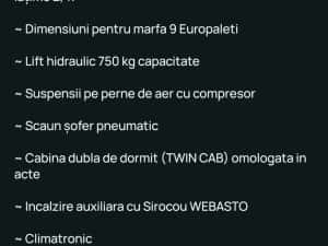 Urgent!!!  Renault Master 3,5t  cu lift și cabina de dormit dubla,motor  nou 0km — miniatura 8