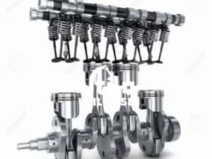 piston segmenti pompa injectie arbore perkins 6.354.4t + piese — miniatura 2