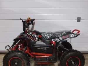 Atv Quad adus din Germania pentru copii cu motor electric 800W și 36v — miniatura 5