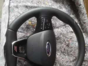 Volan piele comenzi volan ST ford fiesta mk8 2019 — miniatura 6