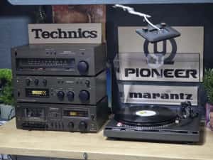 Linie TECHNICS, amplificator SU-8055k, tuner  ST-8044k, deck RS-M33,pickup sl-Q2