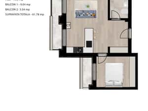 MTL CONSUL RESIDENCE - Apartament de vanzare — miniatura 3