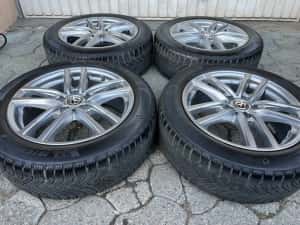 Jante 5x112mm, anvelope 215/55 R17, Vw, Audi Seat Skoda Mercedes — miniatura 3