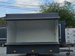 Rulota comerciala fast food , Coffe, patiserie 3m -750kg — miniatura 7