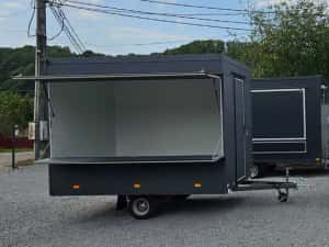 Rulota comerciala fast food , Coffe, patiserie 3m -750kg — miniatura 8