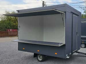 Rulota comerciala fast food , Coffe, patiserie 3m -750kg — miniatura 9