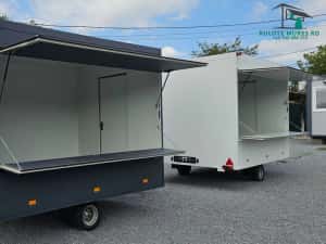 Rulota comerciala fast food , Coffe, patiserie 3m -750kg — miniatura 10