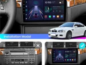Navigatie Android BMW E46 Seria 3 Carplay Android Auto + Camera — miniatura 9
