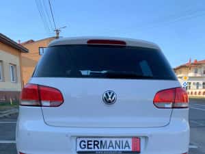 VW Golf 6 2011 / 02 EURO 5 1.6 MPI 102 cp Alb Perlat + Shadow Line TOP — miniatura 2