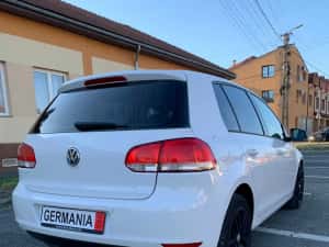 VW Golf 6 2011 / 02 EURO 5 1.6 MPI 102 cp Alb Perlat + Shadow Line TOP — miniatura 3
