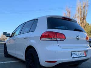 VW Golf 6 2011 / 02 EURO 5 1.6 MPI 102 cp Alb Perlat + Shadow Line TOP — miniatura 9