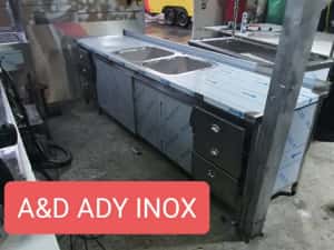 Mese / masa inox spalatoare inox hote inox profesionale — miniatura 2