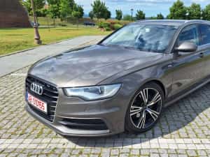 Audi A6 2.0 Tdi 177 CP S Line Navi Mare Xenon Automat Senzori față spate — miniatura 2