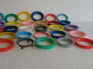 Inele de centrare Originale VW GOLF Audi Ford Renault Honda Mazda — miniatura 1