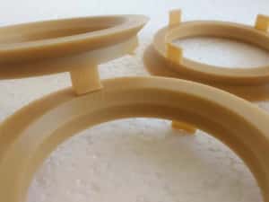 Inele de centrare Originale VW GOLF Audi Ford Renault Honda Mazda — miniatura 6