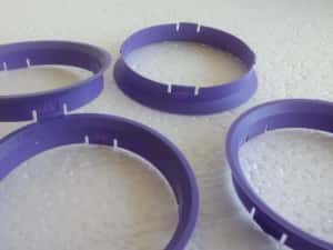 Inele de centrare Originale VW GOLF Audi Ford Renault Honda Mazda — miniatura 7