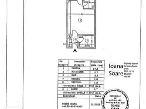 Piata Delfinului, Chisinau, Dobrina, garsoniera 30 mp — miniatura 1