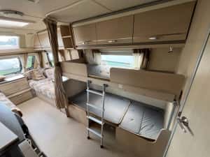 Rulota Swift Eccles Lux 2012 Neinmatriculata 5 locuri Alko ATC, Baie mare spate Cabina dus plastic Off camping Acumulator — miniatura 7