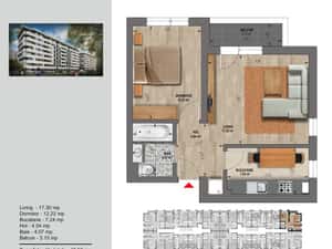 Apartament 2 camere Weiner Residence Direct Dezvotator Vest — miniatura 6