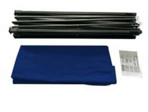 Cort pavilion gradina tip acordeon camping targuri pliabil 3×3 + acope — miniatura 8