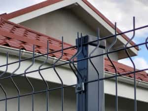 Constructie gard /gri antracit/ H2m fir 4mm   140 lei m.l  / firma — miniatura 4