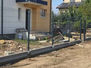 Constructie gard /gri antracit/ H2m fir 4mm   140 lei m.l  / firma — miniatura 5