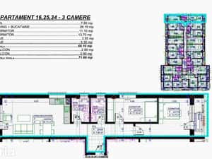 Apartament trei camere — miniatura 5