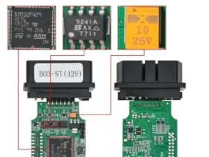 Tester Auto HEX-CAN V2 MQB Romana Engleza VCDS Diagnoza Auto Pro VAG — miniatura 3