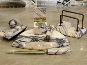 Set birou vintage marmura — miniatura 10