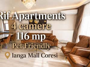 O miscare inteligenta, 4 camere 116mp Locatie Premium langa MallCoresi