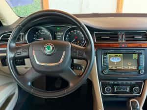 Skoda Superb 2.0 TDI 140 CP Laurin Klement Clima Navigatie Incalzire Canapele — miniatura 4