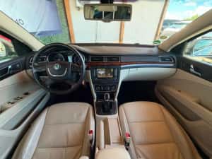Skoda Superb 2.0 TDI 140 CP Laurin Klement Clima Navigatie Incalzire Canapele — miniatura 5