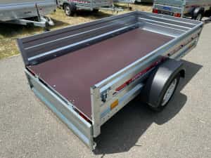 Remorcă REPO 750 kg – cu acte RAR, număr roșu și asigurare valabilă — miniatura 3