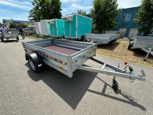 Remorcă REPO 750 kg – cu acte RAR, număr roșu și asigurare valabilă — miniatura 8