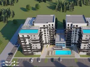 Apartament Nou 2 Camere Aparthotel + Picina Infinity (TVA 21 % Inclus) — miniatura 1