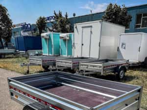 Remorcă REPO 750kg – Cu Carte RAR și numere provizorii — miniatura 3