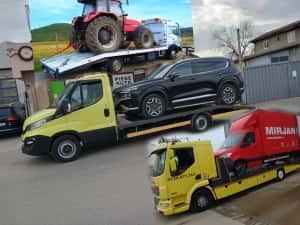 Tractări auto/UTILAJE Nonstop Platforma Targoviste Transport marfa — miniatura 9