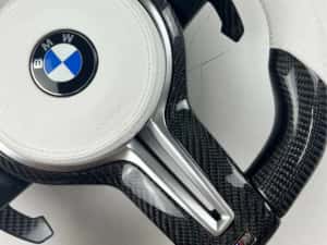 Volan M BMW Carbon / Incalzire / Vibratii / Distronic ! Seria F / E — miniatura 5