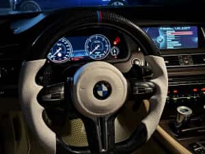 Volan M BMW Carbon / Incalzire / Vibratii / Distronic ! Seria F / E — miniatura 8