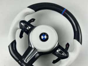 Volan M BMW Carbon / Incalzire / Vibratii / Distronic ! Seria F / E — miniatura 9
