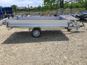Remorca auto noua,1 ax si sistem de franare 750-1800 kg,categoria B — miniatura 5