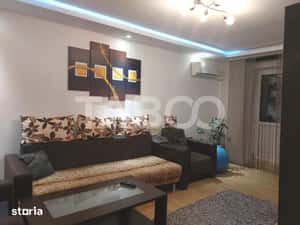 Apartament 55 mpu mobilat utilat 3 camere 2 balcoane pivnita Cisnadie — miniatura 5