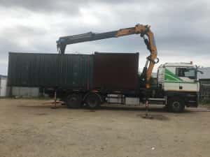 Transport .Macara.camion.platrorma.hiab — miniatura 3