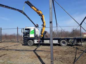 Transport .Macara.camion.platrorma.hiab — miniatura 4